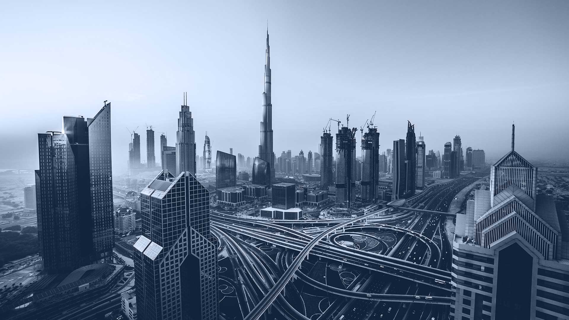 UAE cityscape.